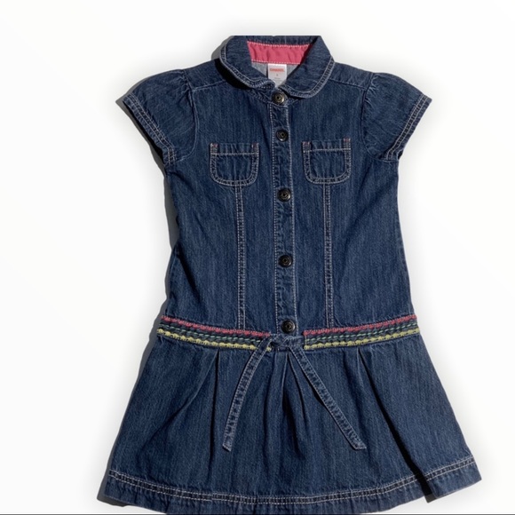 Gymboree Denim shirt dress (6) - Picture 1 of 8